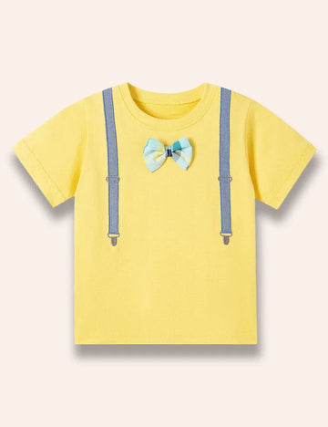 Little Gentleman Printed T-Shirt